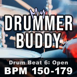 BPM 151 (Drum Beat 6, Open HiHats, Beats Per Minute, Tempos and Grooves, Four On The Floor)