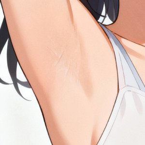 脇はわざと見せてるんだよ