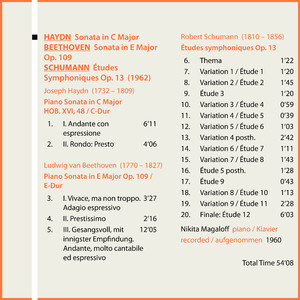 Études symphoniques, Op. 13 (2nd Version):No. 7, Var. 6