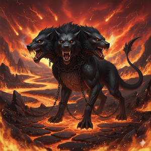 3 headed demon(cerberus)