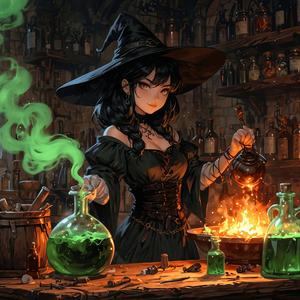 Mysterious Green Vapors
