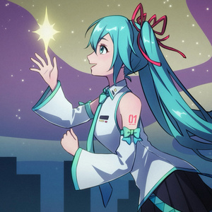 Wish Star (Colorful Version)