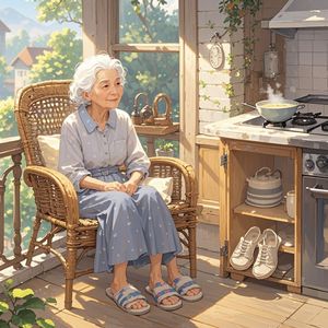 妈妈的白发-梦想成真