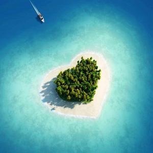 青色浮动的海浪