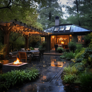 Night's Dance with Firelight