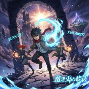 青い炎の軌跡 (Blue Flame Trajectory)