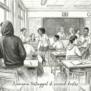 Namamu Tertinggal Di Secarik Kertas