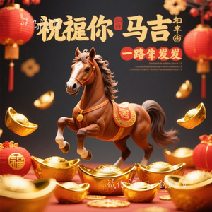 祝你马年大吉 一路发发发