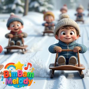 Wyścig Na Zjeźdźalni Śniegu