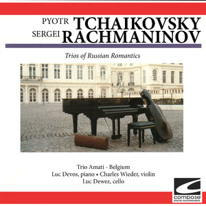 Elegiac trio no. 1 for piano, violin and violoncello - Lento lugubre, in G minor