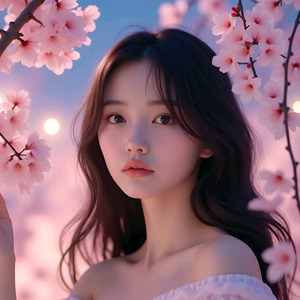 桜色のイルミネーション