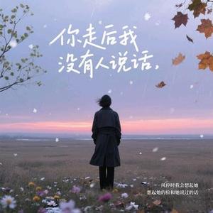你走后我没有人说话