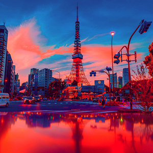 バックグラウンドミュージック(東京ナイト)