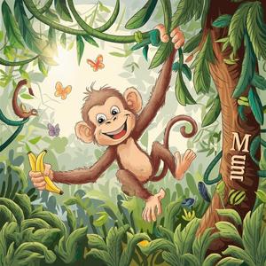 Banana Swing & Monkey