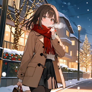 既にクリスマス気分