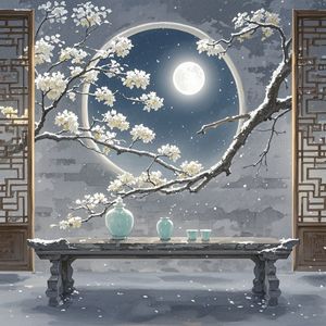 月下小酌
