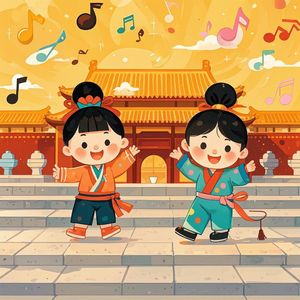 国学成语儿歌《四分五裂》