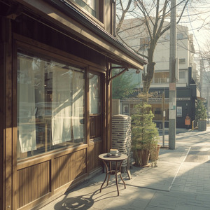 Ginza After Shrine ～初詣の余韻、午後の街角～