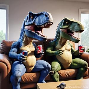 Dino Sven och Dino Linus (raggar blues)