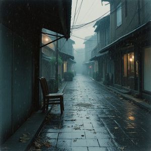 雨夜独坐