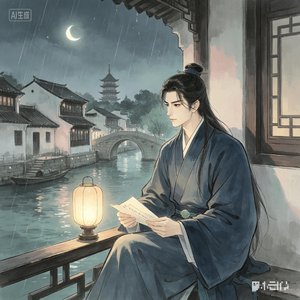 晚风慢吹