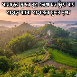 পাহাড়ের সুন্দর রূপ দেখে মন ছুঁয়ে যায় পাহাড় যাবো পাহাড়ের সুন্দর দৃশ্য | Paharer Sundor Rup Dekhe Mon Chuye Jay Pahar Jabo Paharer Sundor Drissho