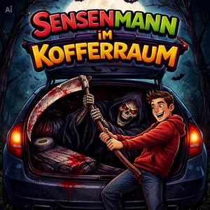 Sensenmann im Kofferraum