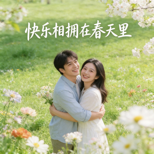 快乐相拥在春天里