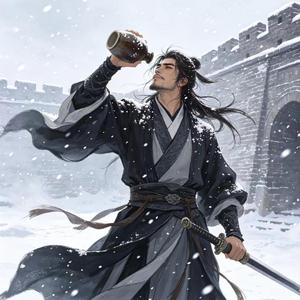 雪落长安