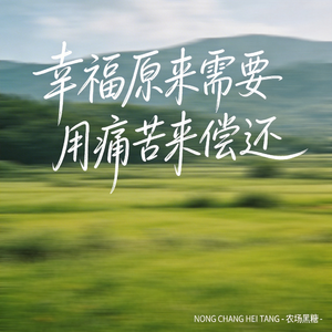 幸福原来需要用痛苦来偿还 （原版）