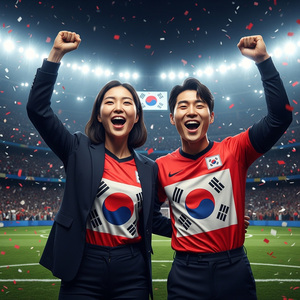 제목: “대한민국 불꽃