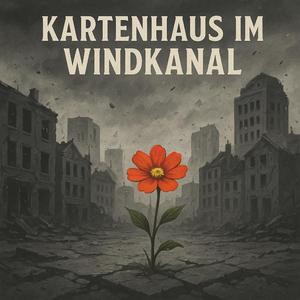 Kartenhaus im Windkanal