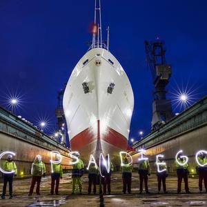 Cap San Diego (Auslaufmusik)