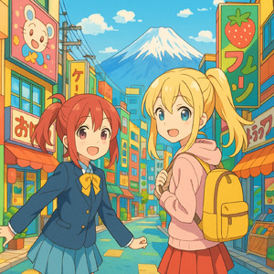 虹色スニーカー パレード