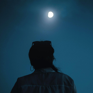 Folded over the Moon