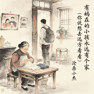 有妈在的小孩永远有个家(你说想去远方看看)