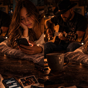 Cê manda textão de madrugada