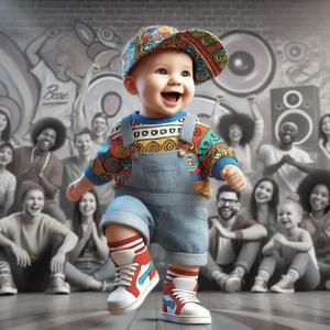 Tiny toes melody hiphop for baby