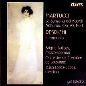 Il Tramonto, lyric poem for mezzo-soprano and strings