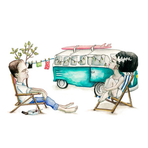 DOS TAZAS Y UN TOMATE