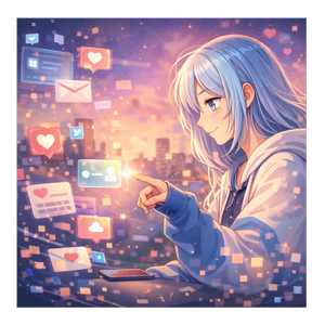 送信する勇気ー告白リミックスー by 響くチャイム/Resounding chimes