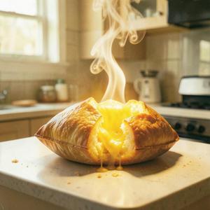 Grilled Cheese Pastry Pillow