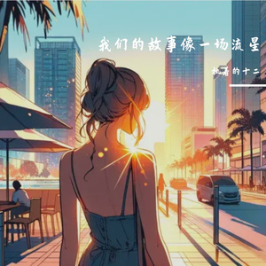 我们的故事像一场流星