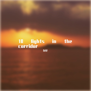 10 lights in the corridor