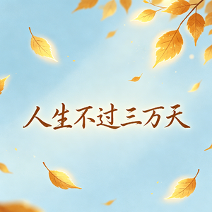 人生不过三万天