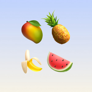 Mango Pineapple Banana (Watermelon)