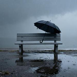 雨泪难辨
