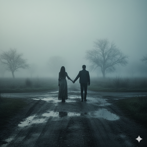 一个不回头 一个不放手