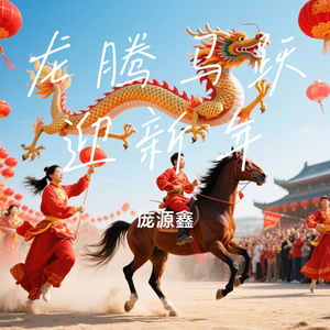 龙腾马跃迎新年