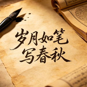 岁月如笔写春秋（男版）